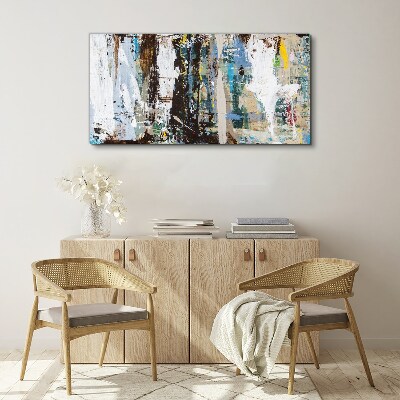 Tablou canvas Mozaic abstract de culori