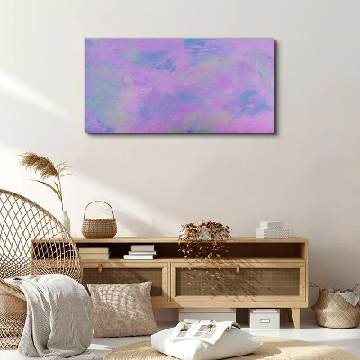 Tablou canvas Nuanțe delicate de violet și albastru