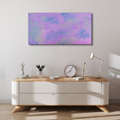 Tablou canvas Nuanțe delicate de violet și albastru
