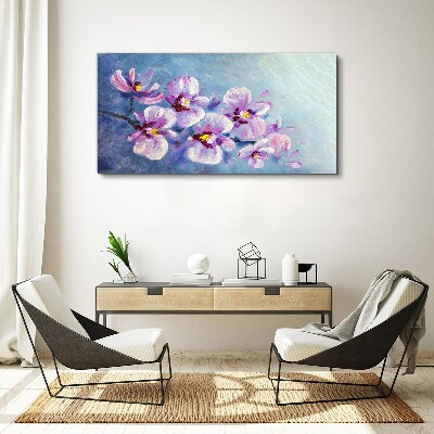 Tablou canvas florile plantei