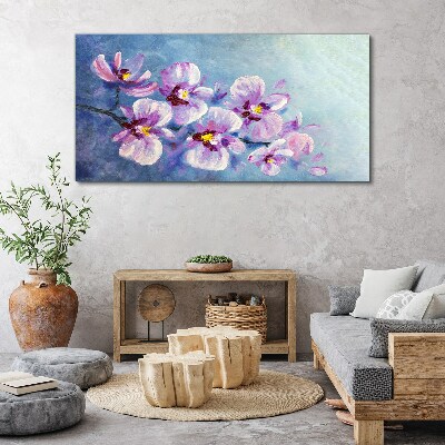 Tablou canvas Orhidee în nuanțe pastelate