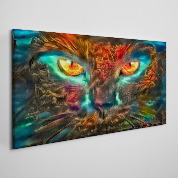 Tablou canvas Ochi de pisică misterioși