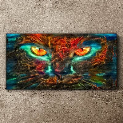 Tablou canvas Ochi de pisică misterioși