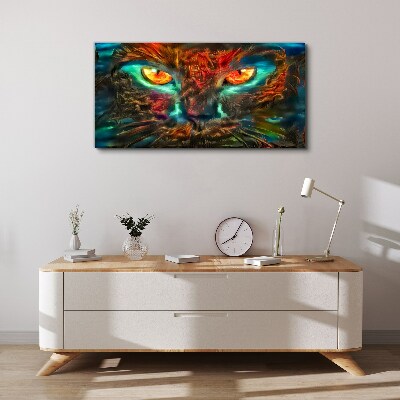 Tablou canvas Ochi de pisică misterioși