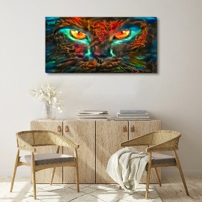 Tablou canvas Ochi de pisică misterioși