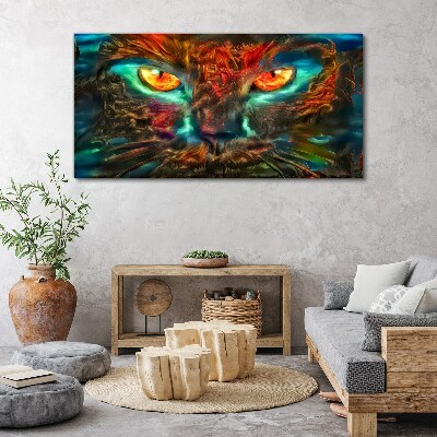 Tablou canvas Ochi de pisică misterioși