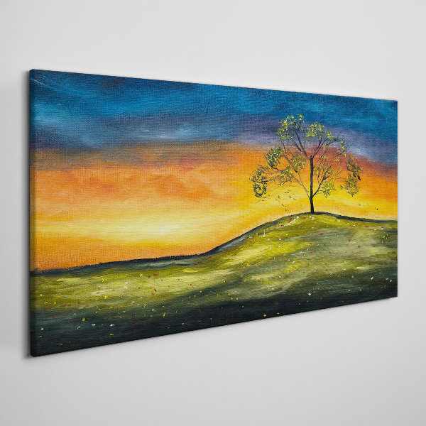 Tablou canvas Ora de aur peste deal