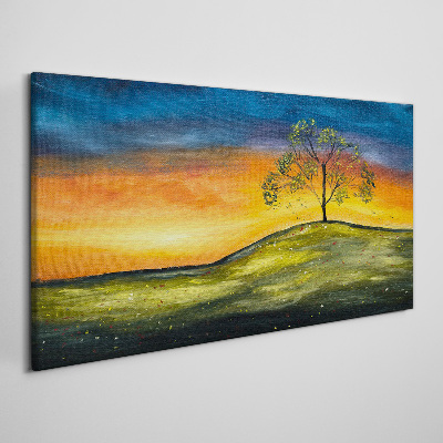 Tablou canvas Ora de aur peste deal