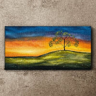 Tablou canvas Ora de aur peste deal