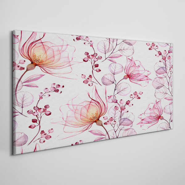 Tablou canvas Dans floral in nuante pastelate