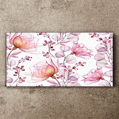 Tablou canvas Dans floral in nuante pastelate