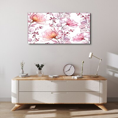 Tablou canvas Dans floral in nuante pastelate