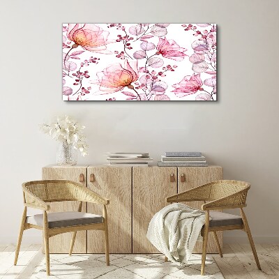 Tablou canvas Dans floral in nuante pastelate