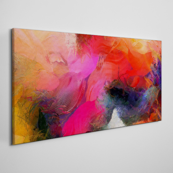 Tablou canvas Expresia colorată a abstracției