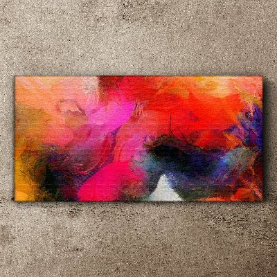 Tablou canvas Expresia colorată a abstracției