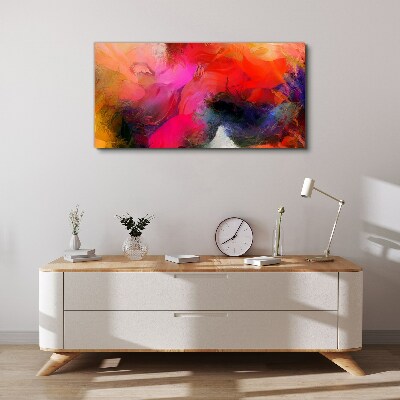 Tablou canvas Expresia colorată a abstracției