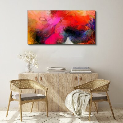 Tablou canvas Expresia colorată a abstracției