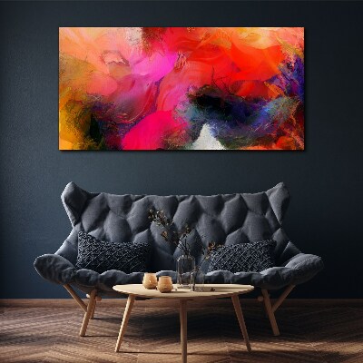 Tablou canvas Expresia colorată a abstracției