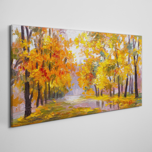 Tablou canvas Toamnă de aur în parc