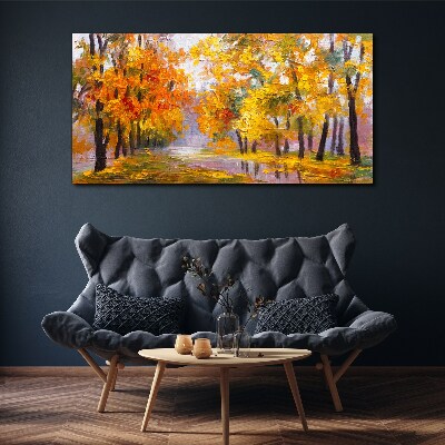 Tablou canvas Toamnă de aur în parc