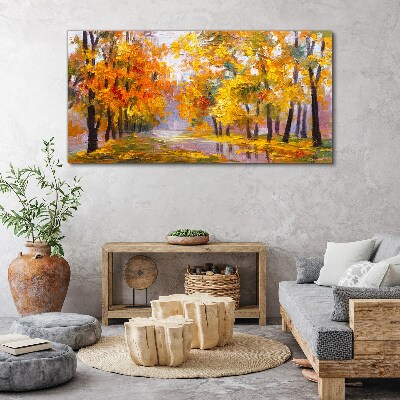 Tablou canvas Toamnă de aur în parc