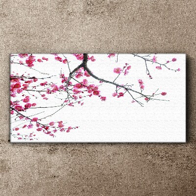 Tablou canvas Armonie florală în roz