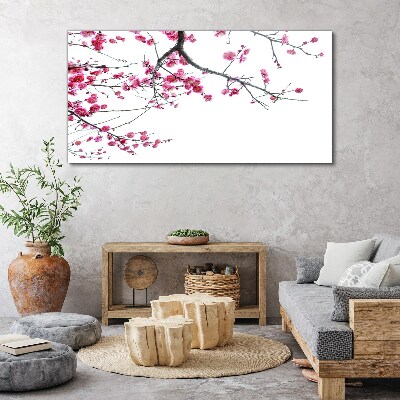 Tablou canvas Armonie florală în roz