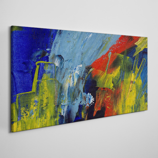 Tablou canvas Culori dinamice într-un peisaj abstract