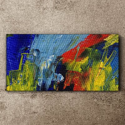 Tablou canvas Culori dinamice într-un peisaj abstract