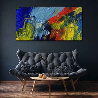 Tablou canvas Culori dinamice într-un peisaj abstract