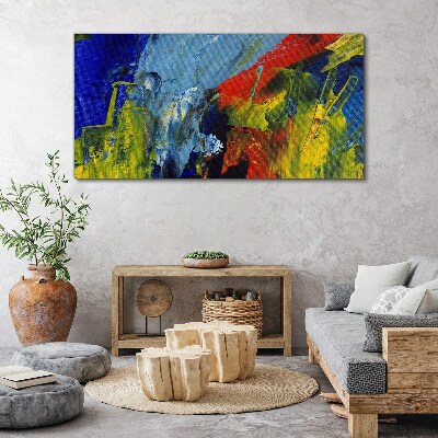 Tablou canvas Culori dinamice într-un peisaj abstract