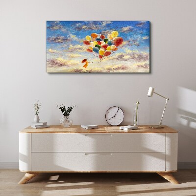 Tablou canvas Baloane moderne de cer