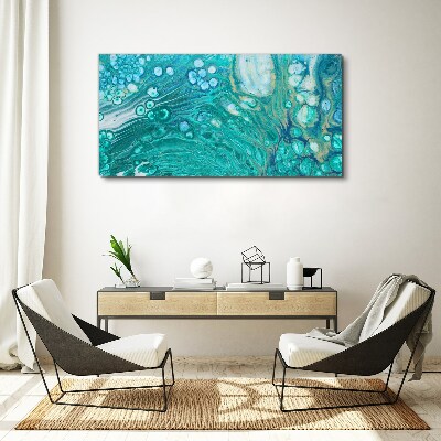 Tablou canvas Valurile oceanului în sticlă