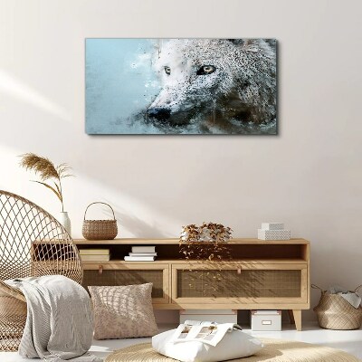 Tablou canvas Lup animal sălbatic