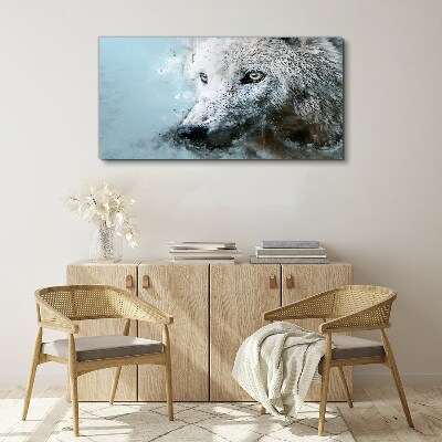 Tablou canvas Lup animal sălbatic