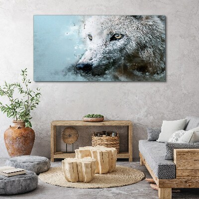 Tablou canvas Lup animal sălbatic