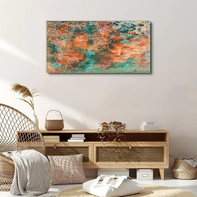 Tablou canvas Peisaj abstract în culorile focului