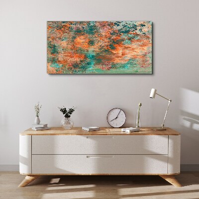 Tablou canvas Peisaj abstract în culorile focului