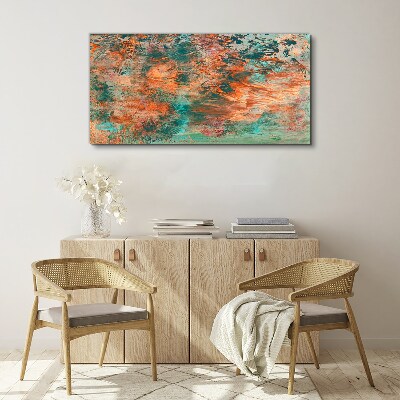 Tablou canvas Peisaj abstract în culorile focului