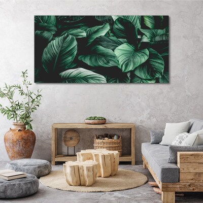 Tablou canvas frunze flori plante