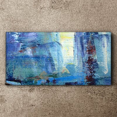 Tablou canvas Peisaj abstract în nuanțe de albastru