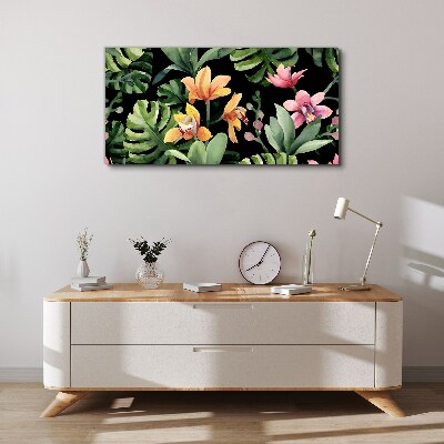 Tablou canvas florile plantei