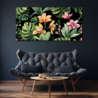 Tablou canvas florile plantei