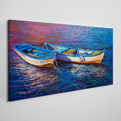 Tablou canvas Un port liniștit în culoarea viselor