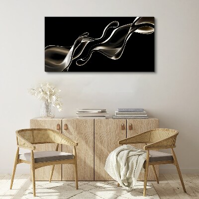 Tablou canvas Valuri de eleganță fluidă
