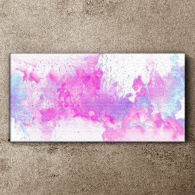 Tablou canvas Explozii de apă roz