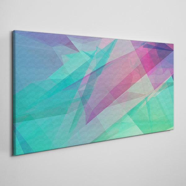 Tablou canvas Geometrii transparente în nuanțe pastelate
