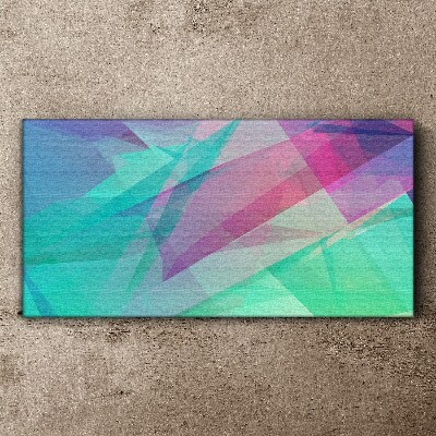 Tablou canvas Geometrii transparente în nuanțe pastelate