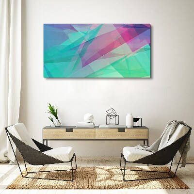 Tablou canvas Geometrii transparente în nuanțe pastelate