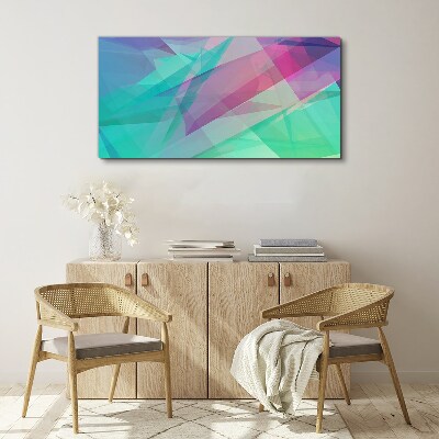 Tablou canvas Geometrii transparente în nuanțe pastelate